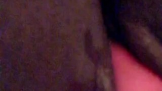 Ebony bbw milf squirt with toy