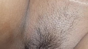Fucked hard and came inside the pregnant wife's pussy