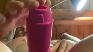 Pretty Pink Pussy and Toy 