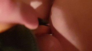 slave is getting his hole fucked