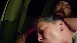 Sukie Rae gives blowjob in a truck