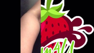 StrawberryCum4U - I Just Want To Cum4U At The Local Laundromat!!!