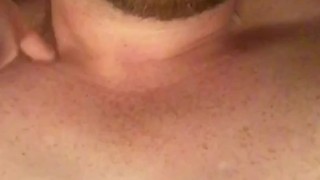 Playing with my cumshot in the glass before I pour it all into my mouth & swallow
