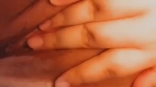 HOT LATINA IN LINGERIE PLAYS WITH HERSELF FOR YOU!!