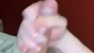 Messy cumshot