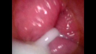 cum see inside my creamy pussy