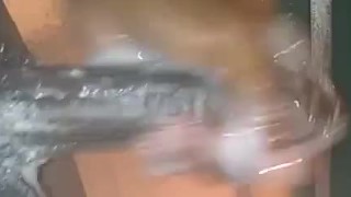 In the shower jerk off