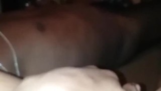 A lil theeesum fun wit my girl and a friend 