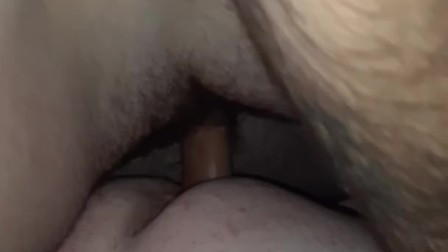 Dp with dick and dildo