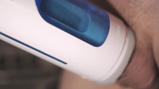 Robot Sex Machine. Robotic Fleshlight. Male Blowjob Sex Toy with Voice. Sex bot