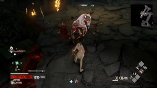 Code Vein Nude Mod | Streaking Through The Town Of Sacrifice