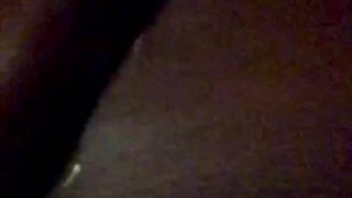 African bitch spreads butter on herself 