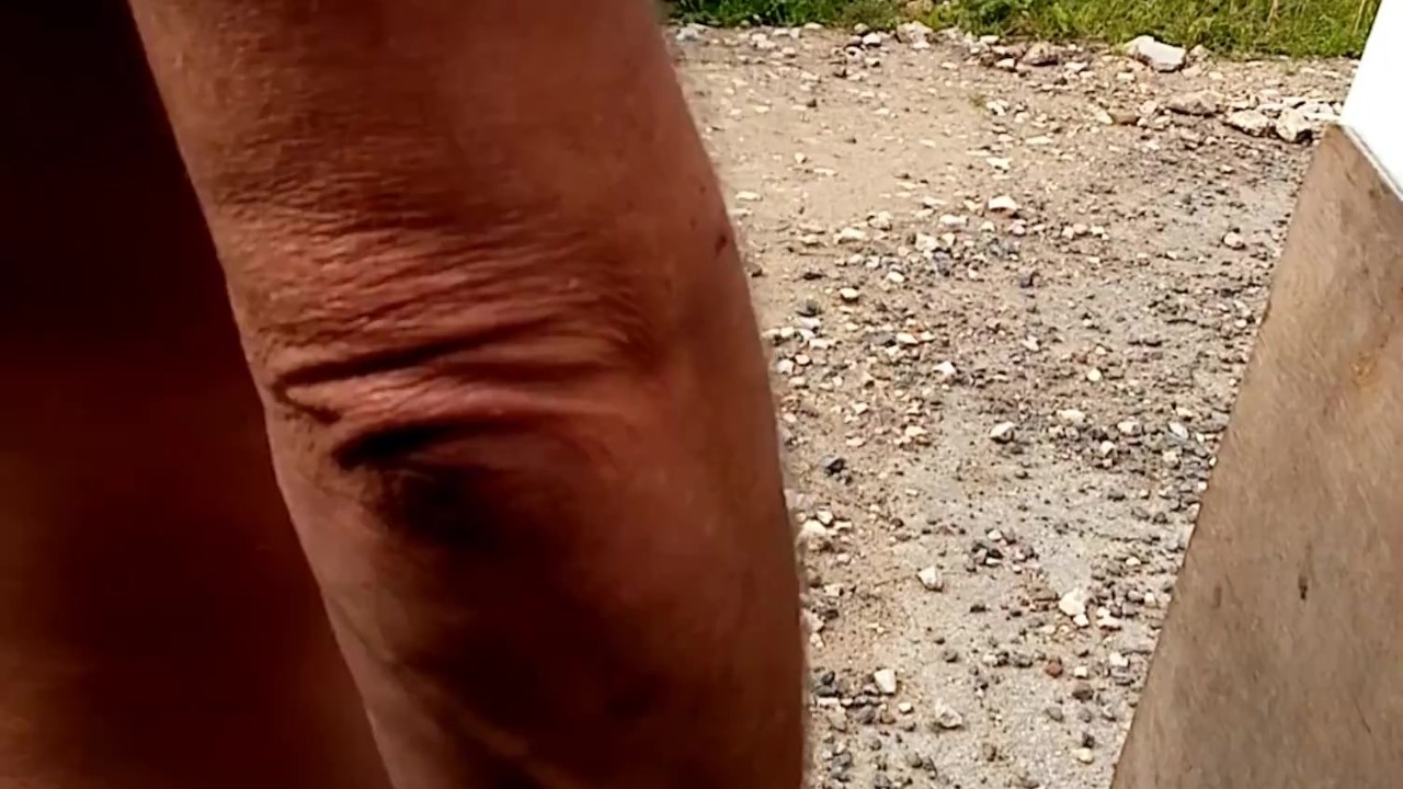 Farm entrance naked