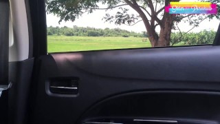 EP.1 (เสียงไทย) ไปส่งไม่ถึงที่โดน Grab จับอมควยซะก่อน Thai Grab Car Blowjob