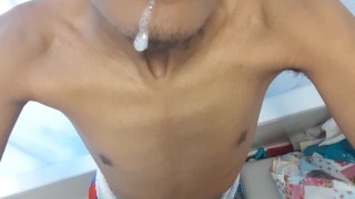 Sir C out the shower Teaser Spit/Drool clip