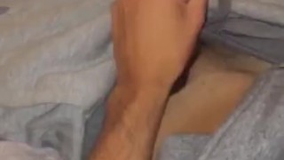 Skallylad gets cock out