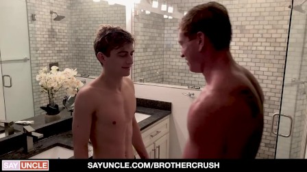 Brother Crush - Step Brothers Exploring Each Others Bodies