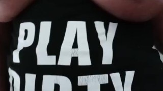 Horny Chick Grinds Table