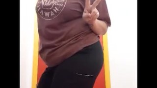Big ass white girl