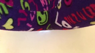 Girlfriend wetting pajamas 