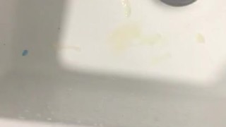 Batendo uma depois do treino