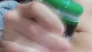 Close Up Cumshot with Fleshlight!