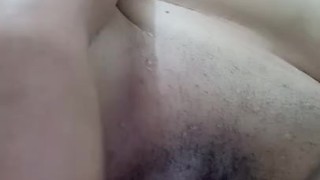 Horny Busty Virgin Pinay Plays with Dildo In the Bath