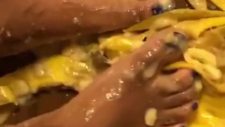 Banana barefoot crush