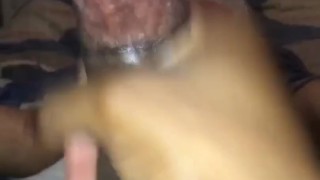 Bbc Stroking Morning Wood With A Moaning Cumshot Ending