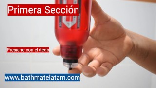 MIRA COMO EMPLEO EL BATHMATE HYDRO - PASO A PASO - FÁCIL