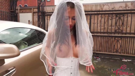 WEDDING DAY TURNED INTO ROUGH anal DAY FOR THIS BUSTY BRIDE TO BE 'Trailer' - Whorny Films