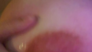 Amateur mommy milking herself