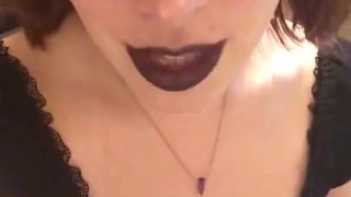 Gothic girl POV fart slave 