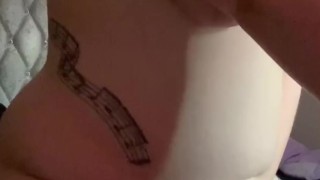 BBW TEEN TRIES OUT HER NEW VIBRATOR!