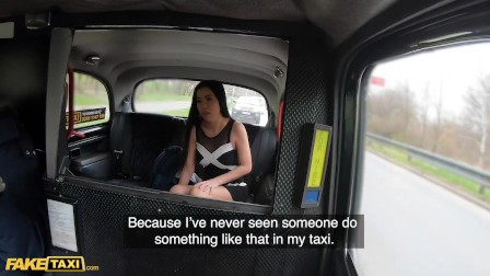 Fake Taxi Stunning asian With Long Legs Fucks Her Cab Driver
