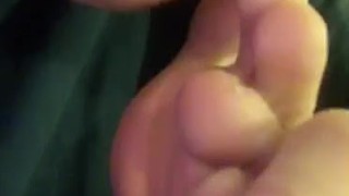 Toe sucking, sucking my toes, foot fetish, floppy job