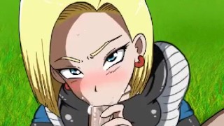 Dragon Ball - ANDROID 18 - POV BLOWJOB Part12