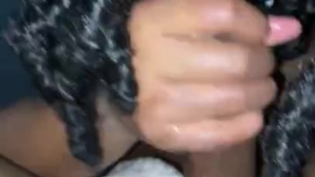 Ghetto BBW swallows everything including my soul!