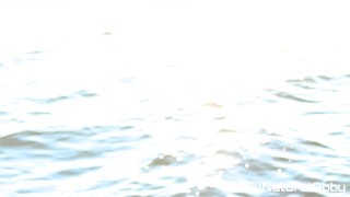 Peeing My Panties And Rubbing My Wet Ebony Pussy On My Step Brother's Boat - AllNaturalAbby