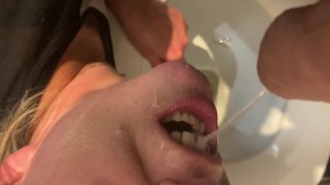 First time a lot Pee in my mouth next I give him blowjob with cum in my mouth