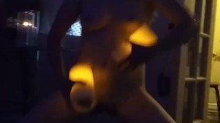 HOT, Petite, Naked, and feeling myself while Chris Brown made me twerk by candlelight Part 2