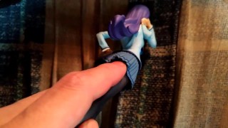 黒タイツJC制服フィギュアにぶっかけ顔射オナニー【フレッシュプリキュア 蒼乃美希(キュアベリー)】