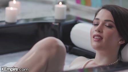 XEmpire - Horny Girlfriend Lures Me Into Erotic Bathtub Sex