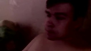 Артем дрочит член сам себе ногами self suck autofellatio self footjob 2015