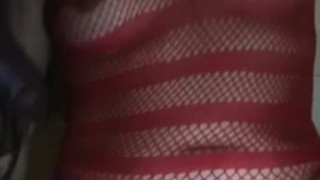 Sexy Filipina Asian Babe Squirting Hard in fishnets