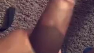 Stroking my Long Dick