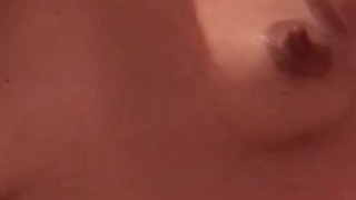 Masturbation with a lollipop