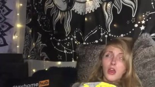 Horny Schoolgirl Shares Two Hard Cocks in a Wild 3-Way!