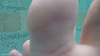 Underwater Foot Session - Star Nine Foot Slave Training TRAILER