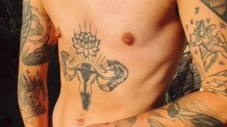 FTM Surfer Shows Off Sexy Bod